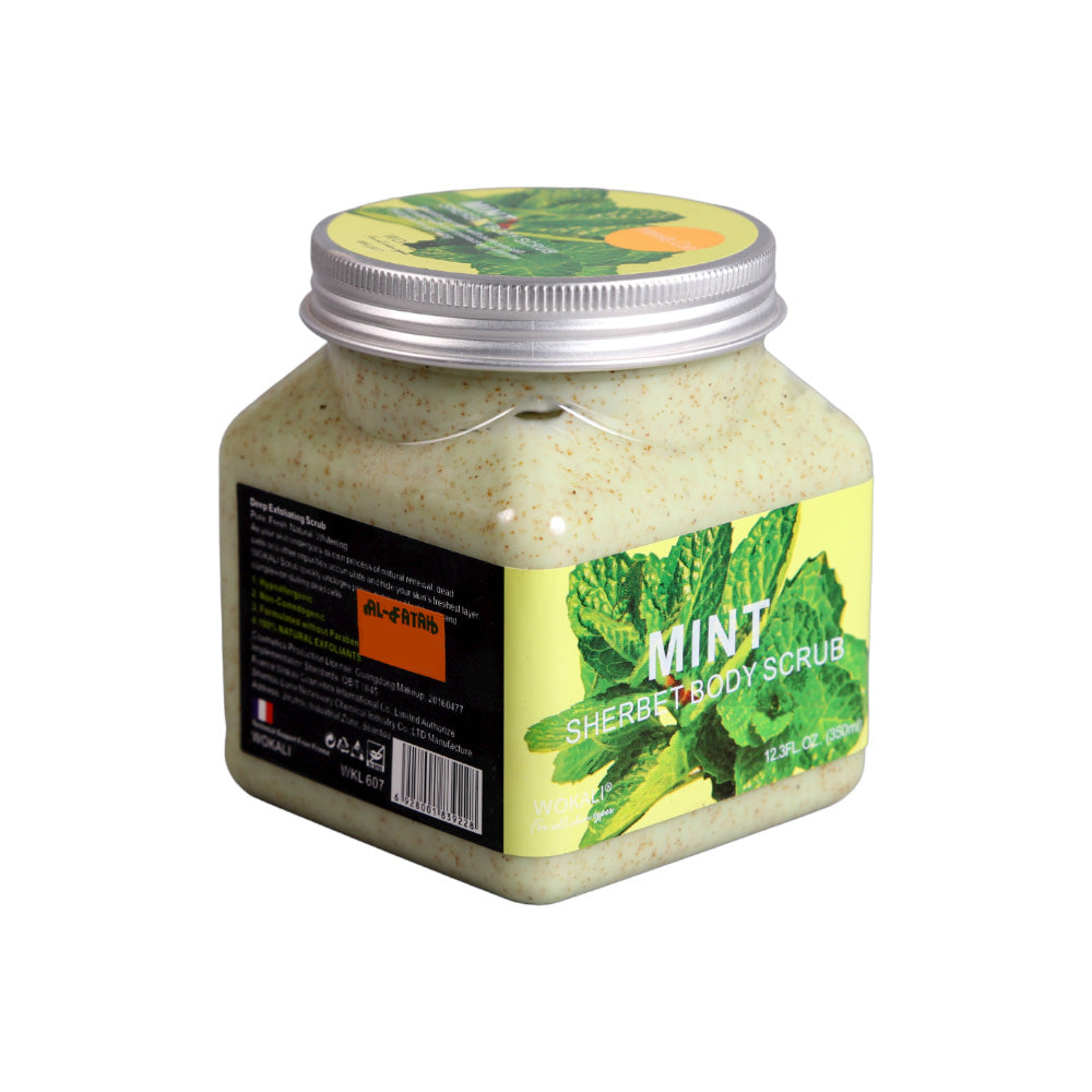 WOKALI BODY SCRUB MINT SHERBET IR WKL 607 350 ML