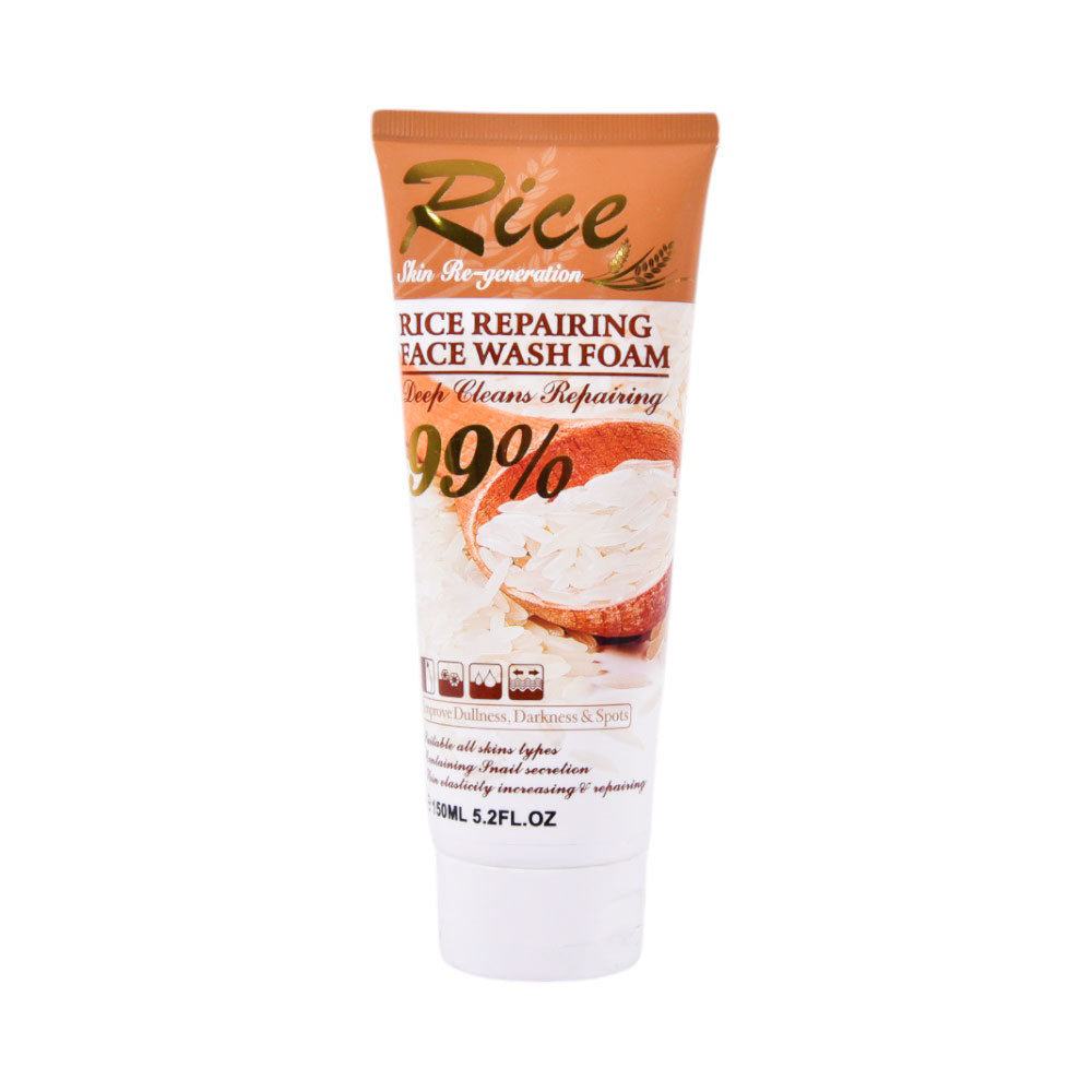 WOKALI RICE REPAIRING FOAM FACE WASH 150ML IR WKL694