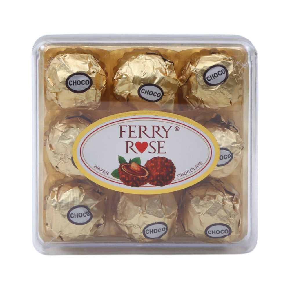 FERRY ROSE CHOCOLATE SQUARE SHAPE T9 112.5 GM