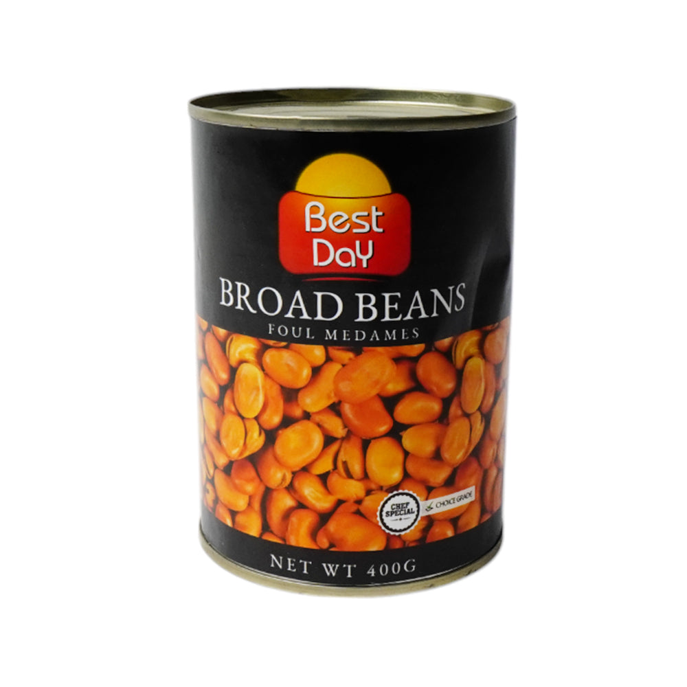 BEST DAY FOUL MEDAMES BROAD BEANS TIN 400 GM