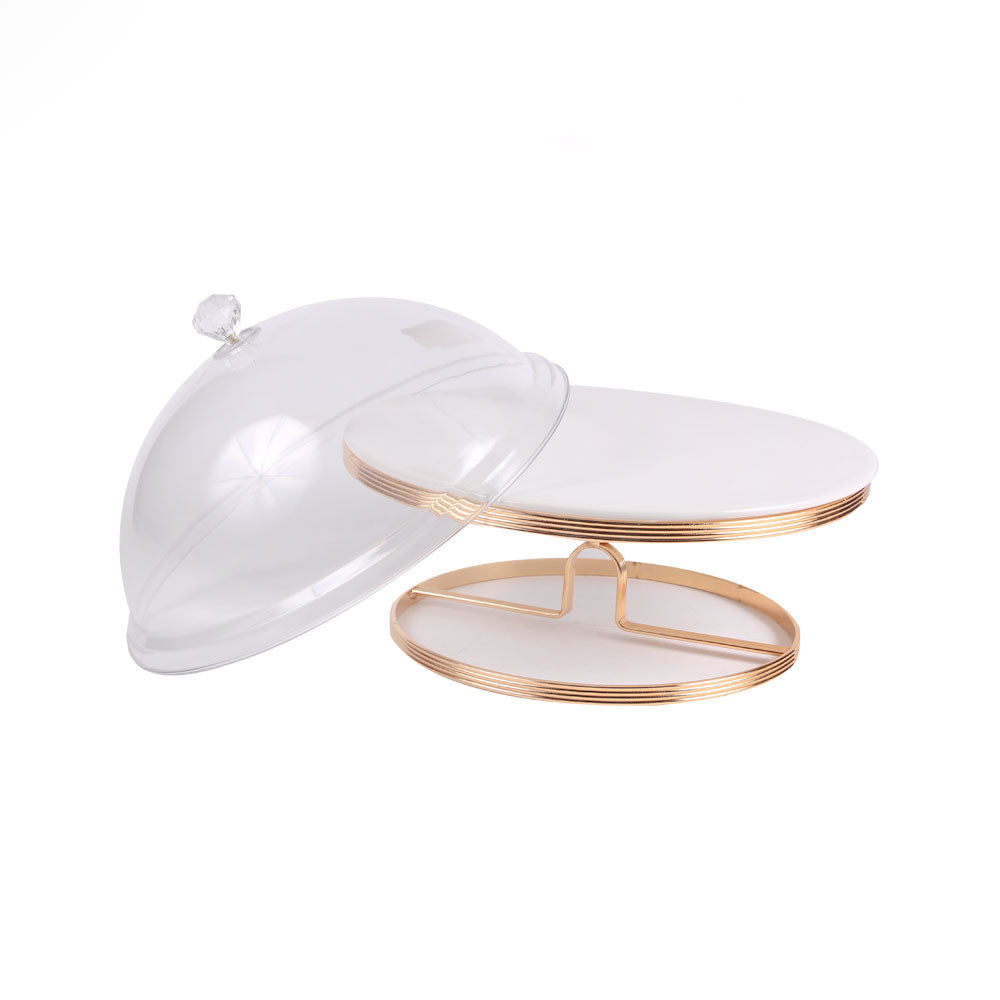 CAKE DISH WITH STAND BRILLIANT BR16007G