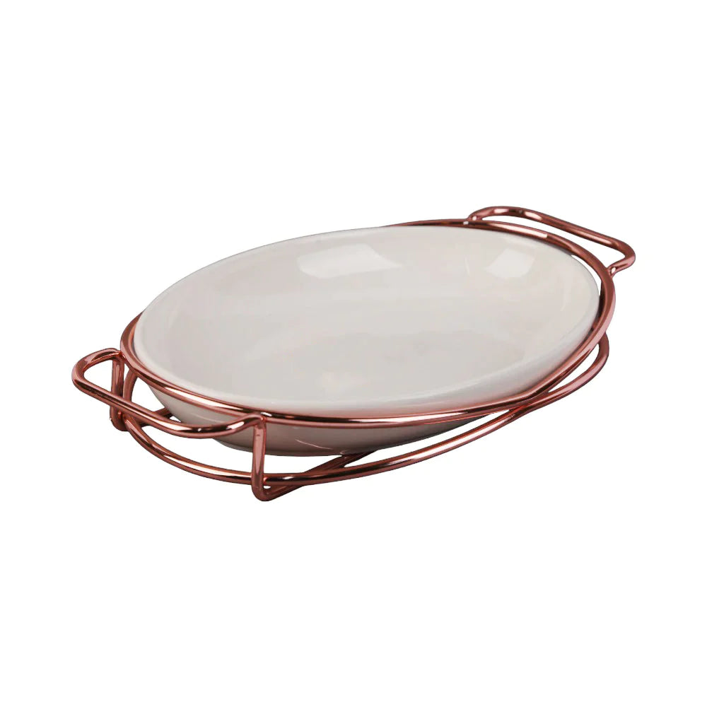 DISH WITH STAND BRILLIANT BR16012RG