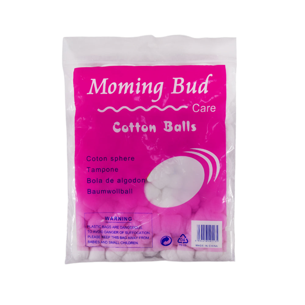 MOMING BUD COTTON BALLS 200PCS WHITE & COLOR IR 8-2