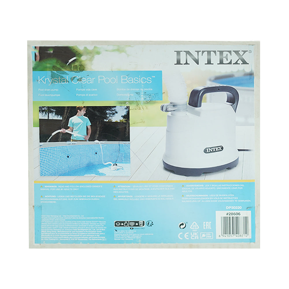 28606 INTEX KRYSTAL CLEAR DRAIN PUMP AI (15+ YEAR)