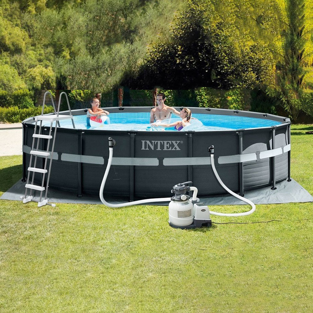 26330 INTEX ULTRA FRAME POOL 18X4.2 (6+ YEAR) A.I