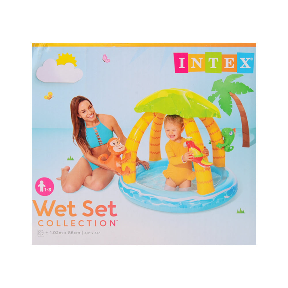 58417 INTEX TROPICAL BABY POOL 42X30 A.I