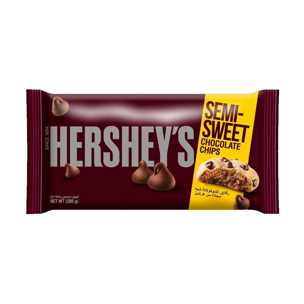 HERSHEYS SEMI SWEET CHOCOLATE 285 GM