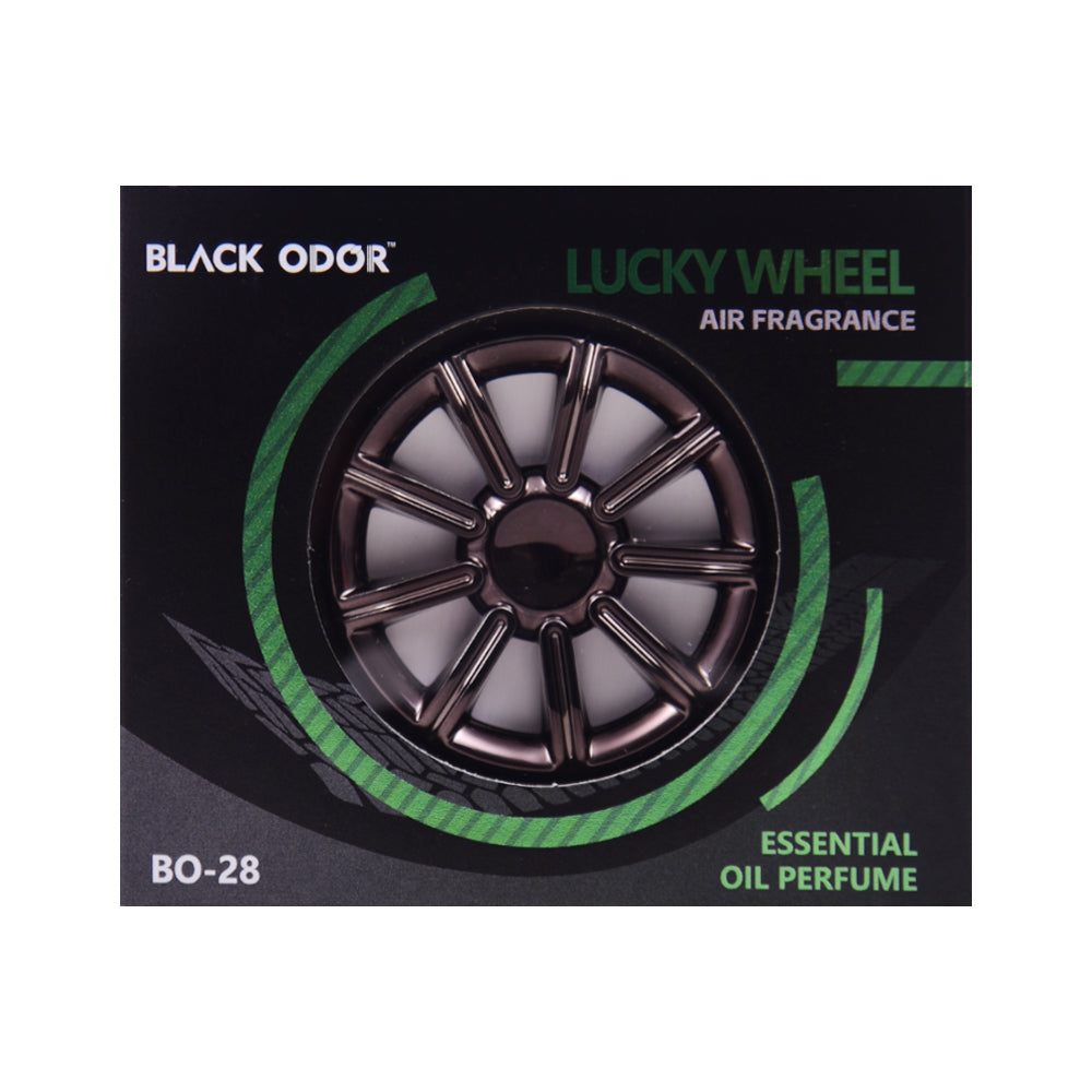 BLACK ODOR AIR FRAGRANCE LUCKY WHEEL EXOTIC VANILLA 45 GM