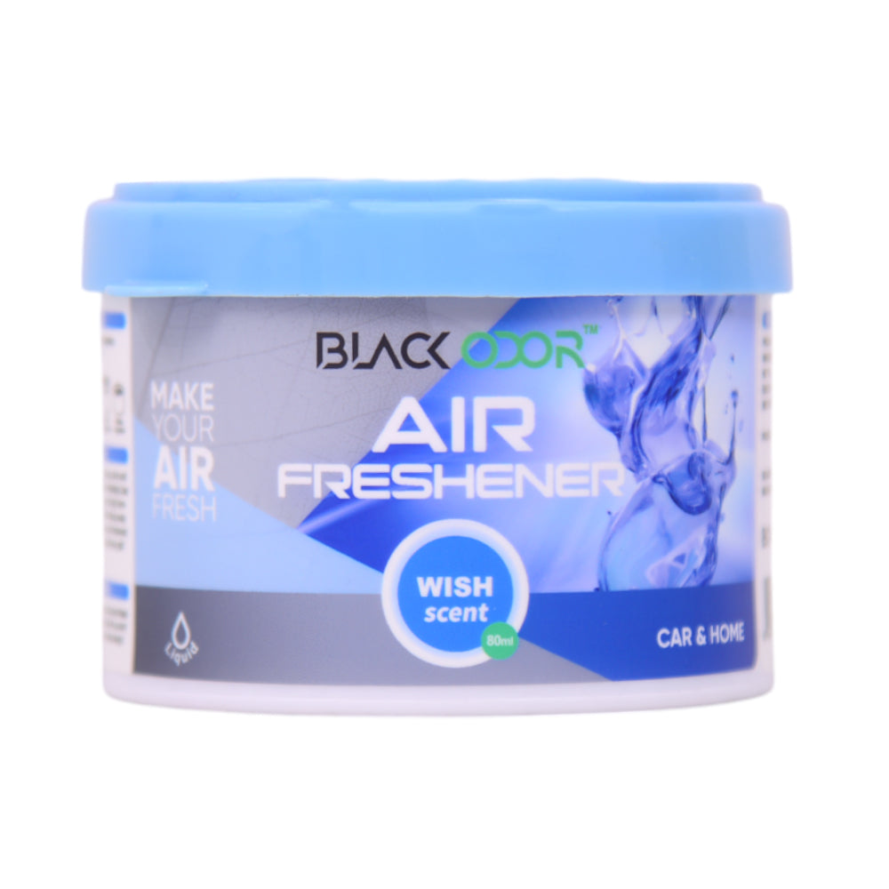 BLACK ODOR AIR FRESHENER WISH SCENT 80 ML