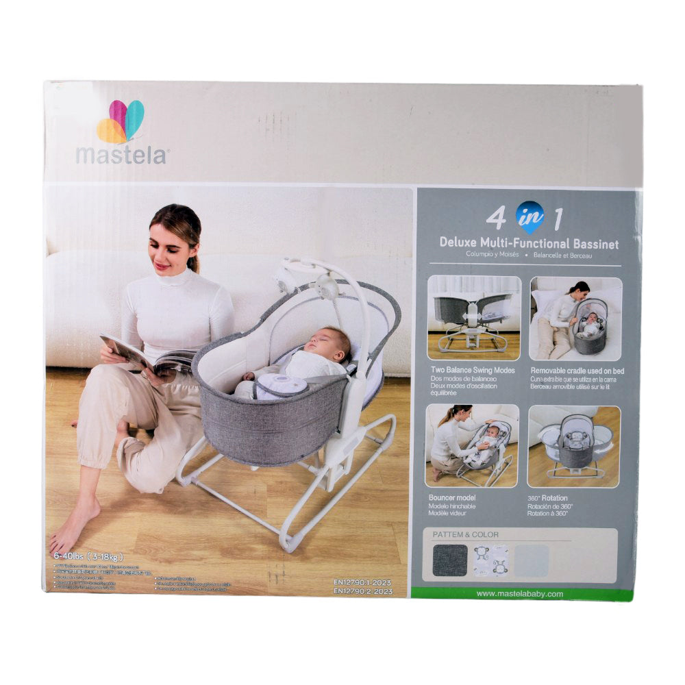 MASTELA DELUXE MULTIFUNCTIONAL BASSIINET 4IN1 3087 T.T