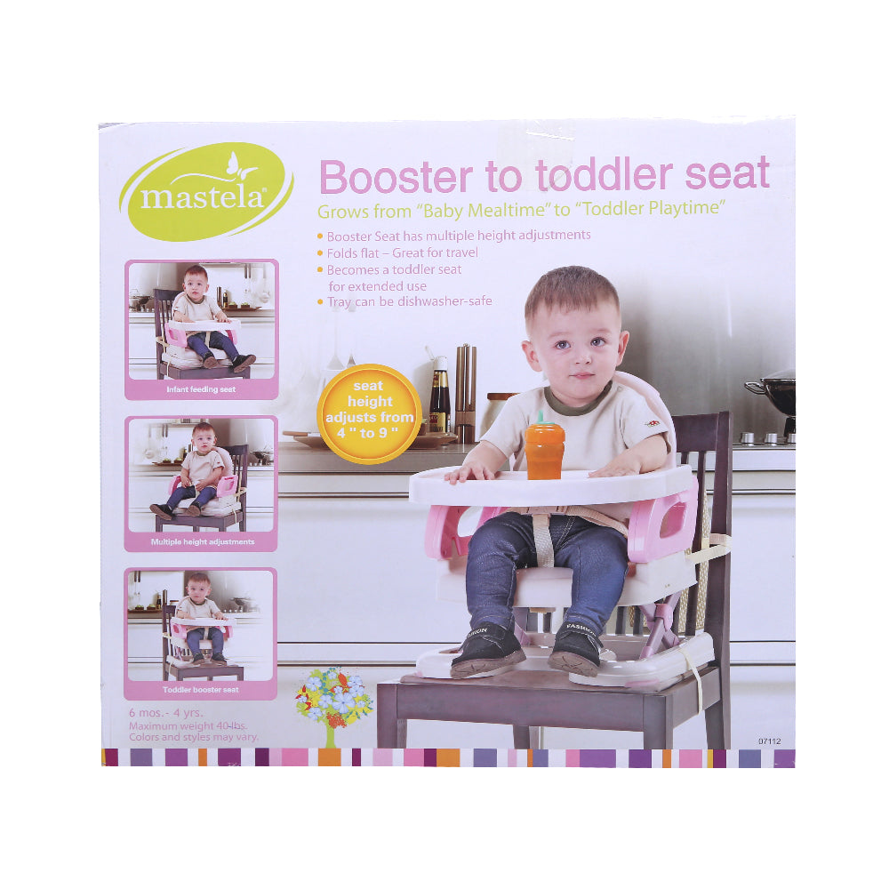 Folding clearance booster seat