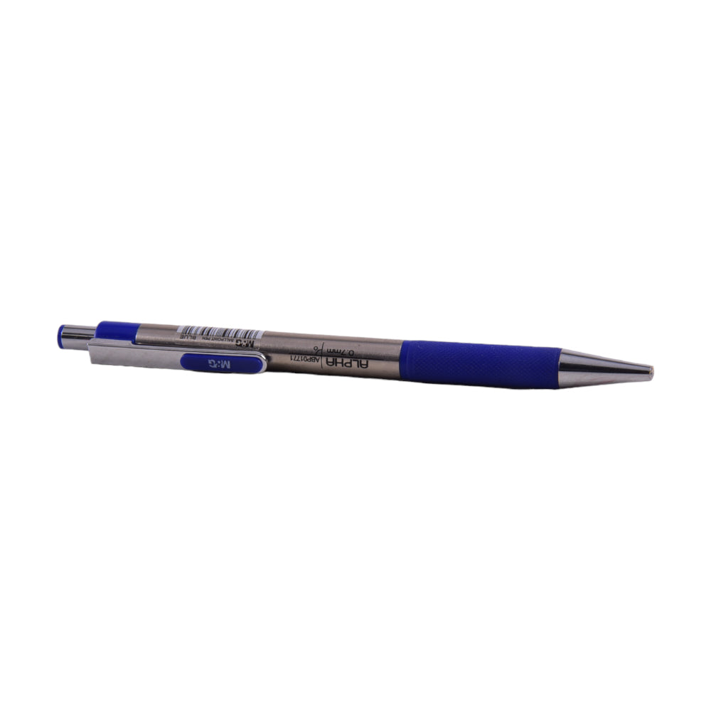 M&G BALL PEN ALPHA BLUE