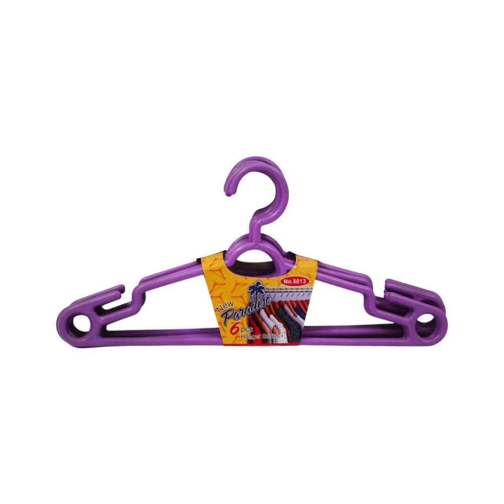 NEW PARADISE HANGER 6PCS 8013