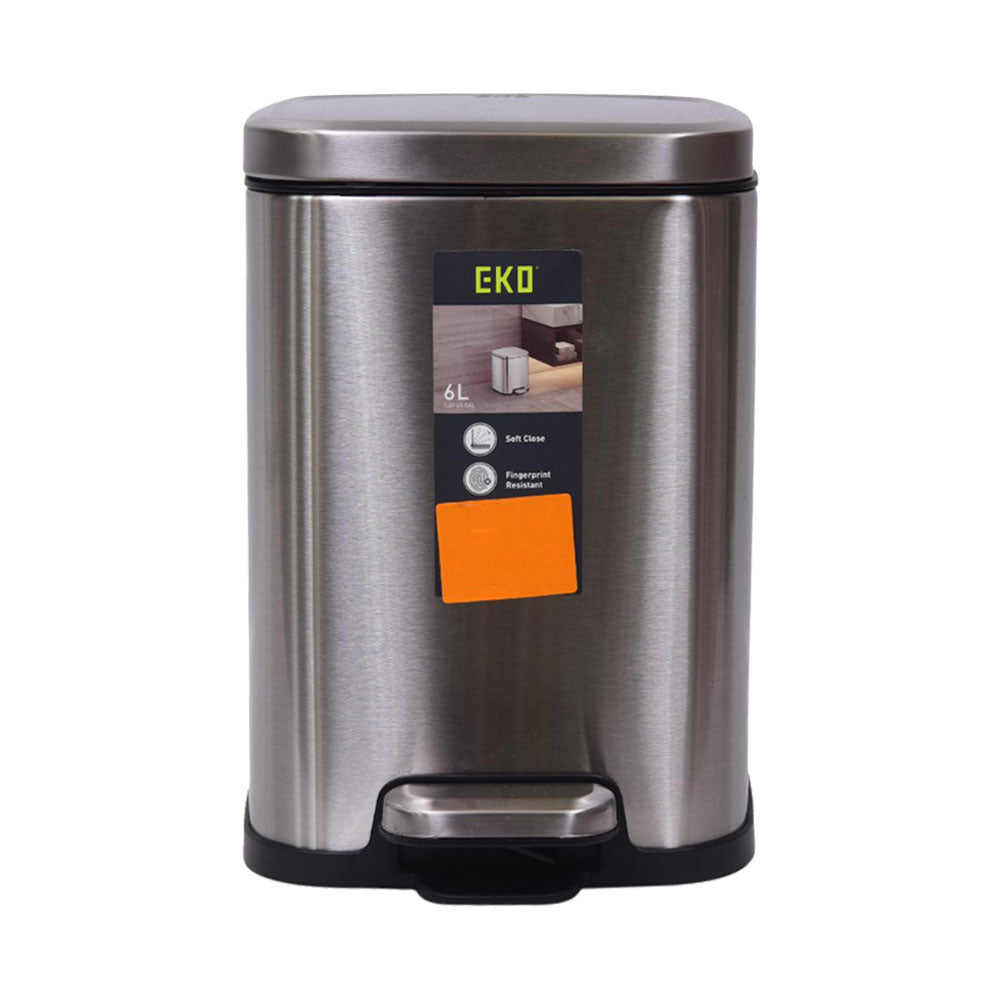 DUSTBIN STEEL EKO 6LTR EK9384MT-6L