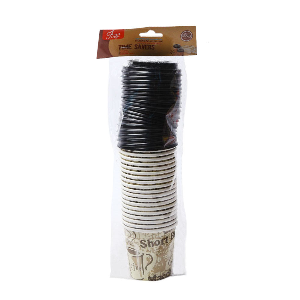 COFFEE CUP WITH LID IR 20PC HJ2911