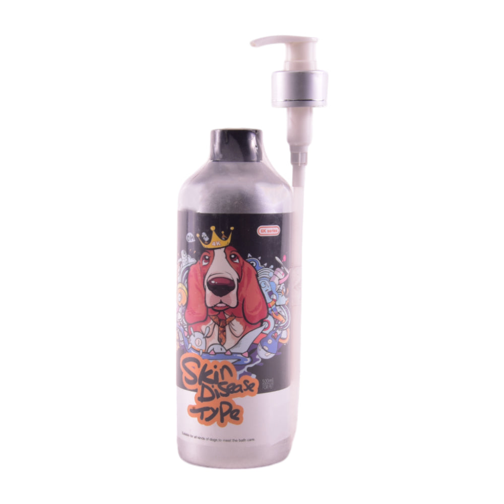 6K SERIES SKIN DISEASE TYPE DOG SHAMPOO 500 ML