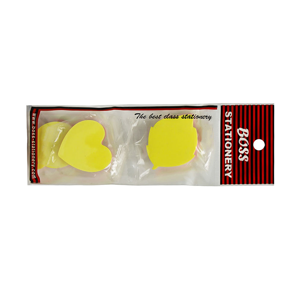 Sn4523 Boss Sticky Notes Shaped 3Pc