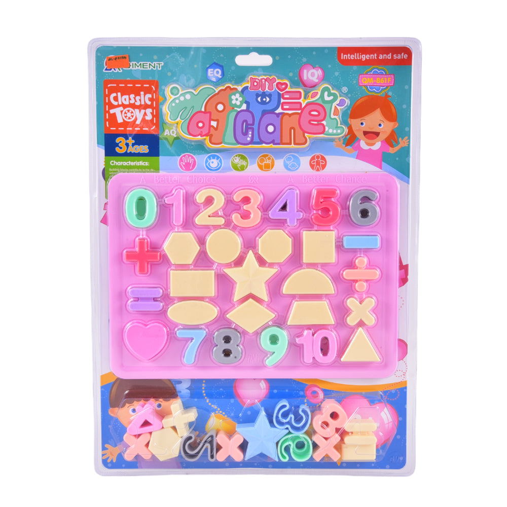 QM-861F DIY LEARNING GAME 123 & SHAPES