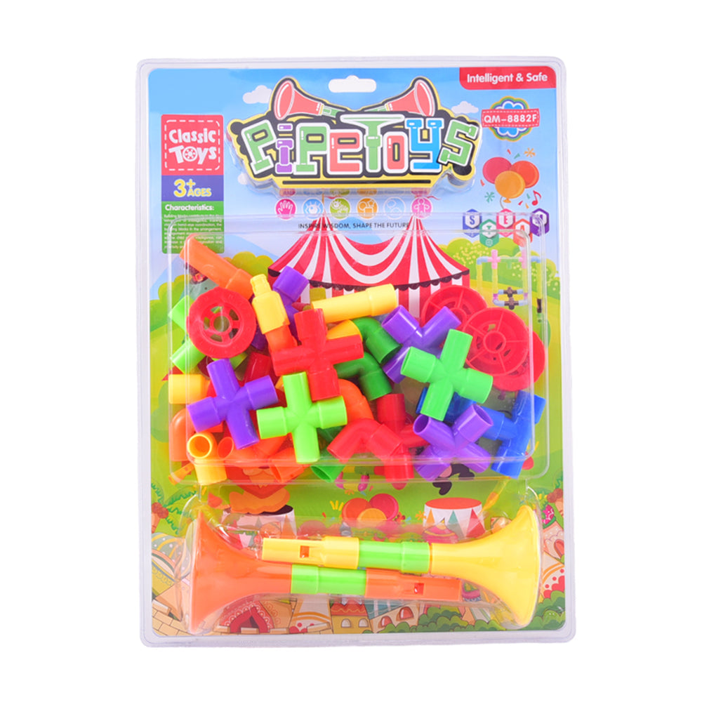 QM-8882 BLOCKS SET W-HORN