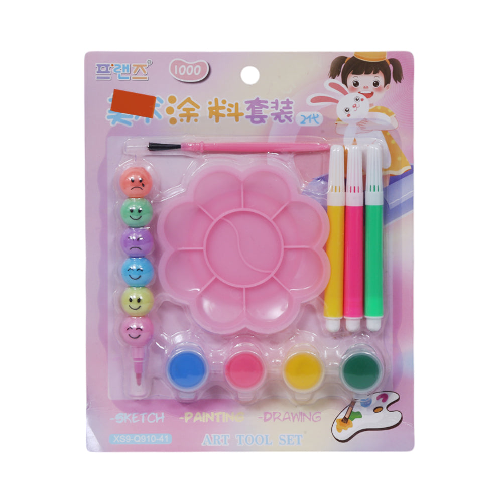 5173 ART PAINT SET IN CARD