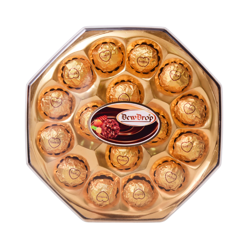 DEW DROP PEANUT CHOCOLATE OCTAGON B16G 200 GM
