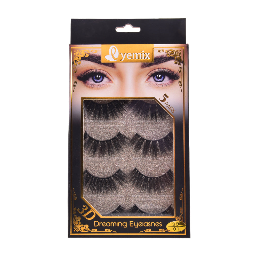 EYEMIX EYELASH 3D 5PAIR IR E-7246