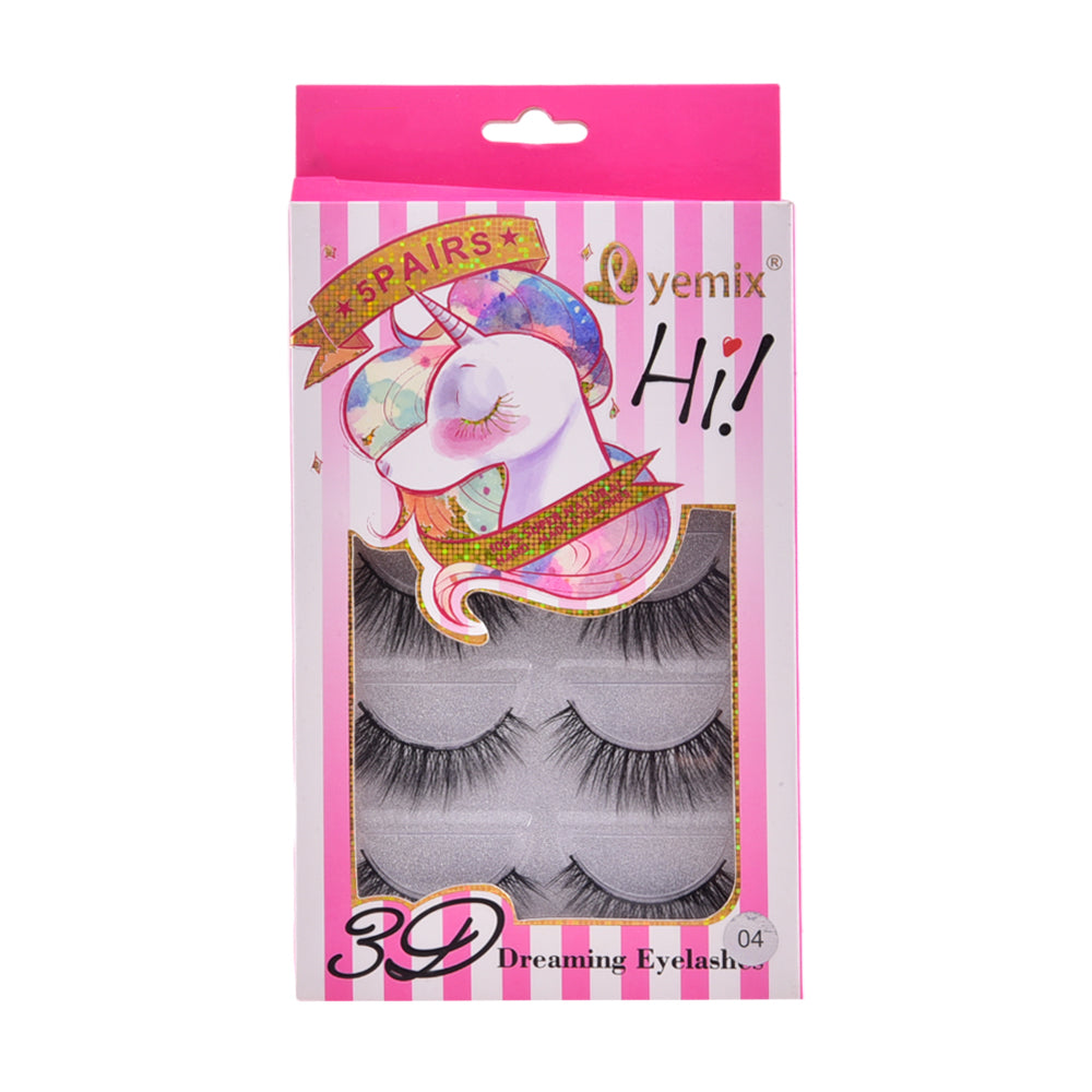 EYEMIX EYELASH 3D 5PAIR IR E-7255