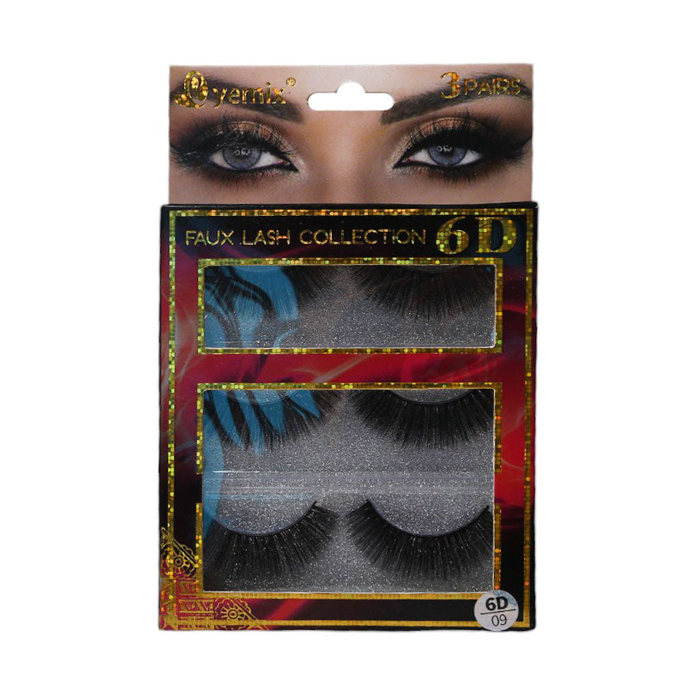EYEMIX EYELASH 6D 3PAIR IR E-7288