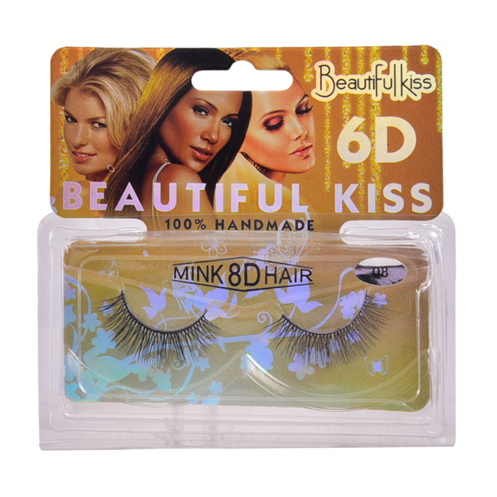 BEAUTIFUL KISS EYELASH 6D 1PAIR IR E-7575