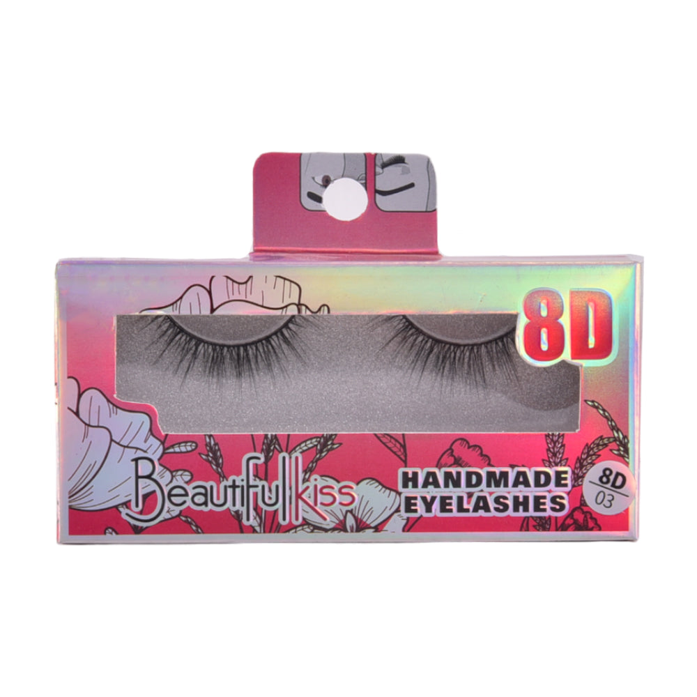 BEAUTIFUL KISS EYELASH 8D 1PAIR E-7659