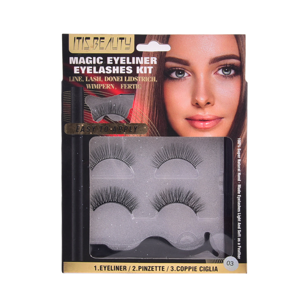 ITIS BEAUTY EYELASH 3PAIR KIT