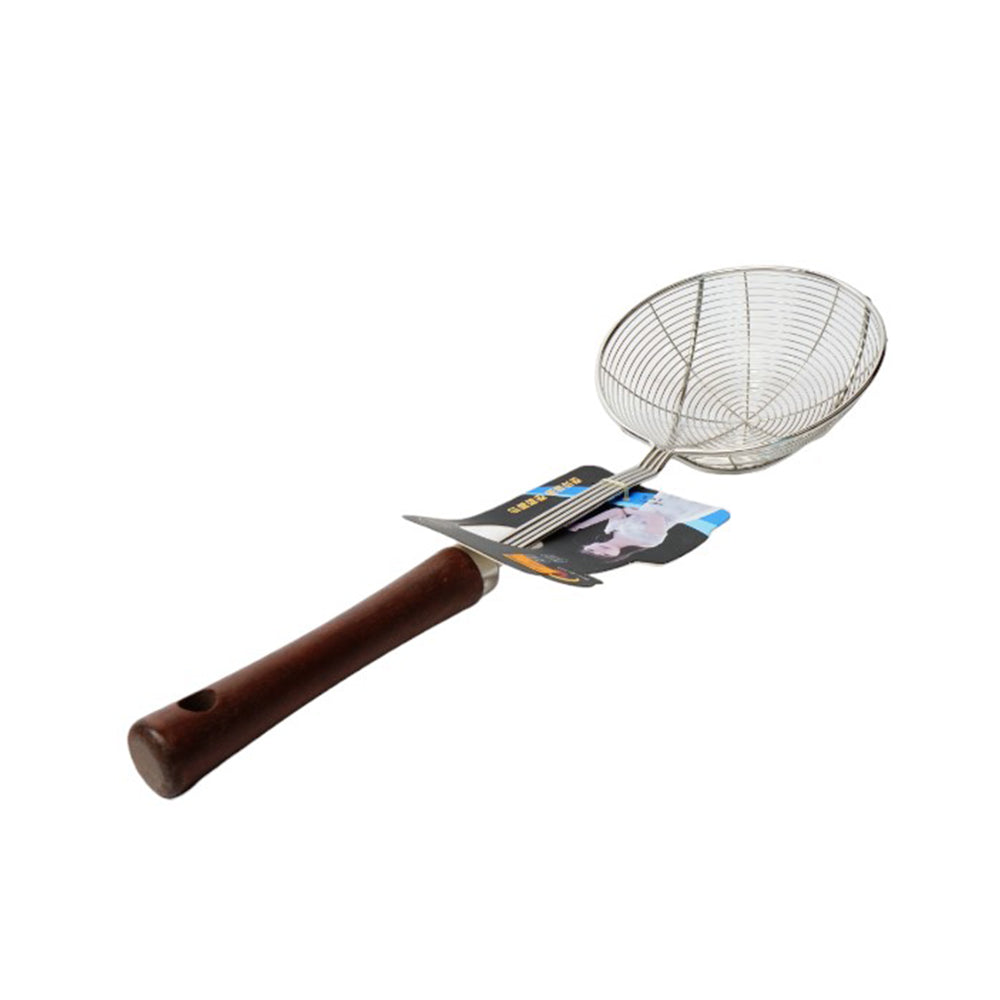 FRY STRAINER 14CM WOODEN CM-5/19