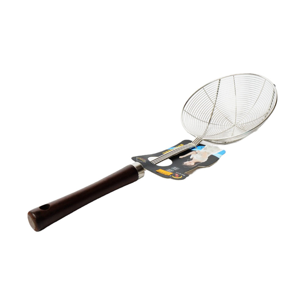 FRY STRAINER 16CM WOODEN CM-6/19