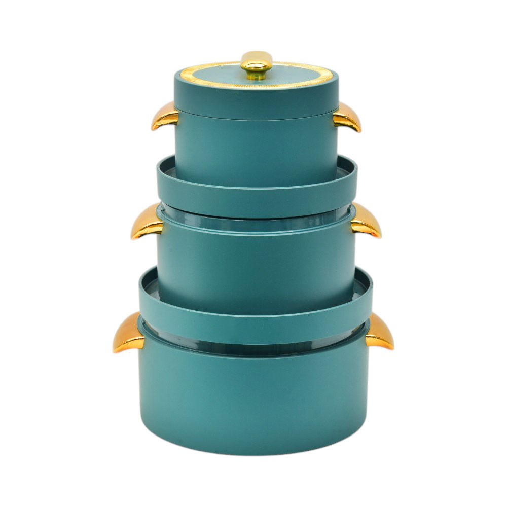 HOT POT SET 3PC MXIMA LBFW0321 GREEN