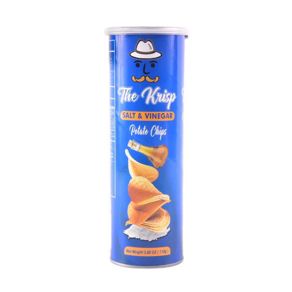 THE KRISP PATATO CHIPS SALT & VINEGAR 110 GM