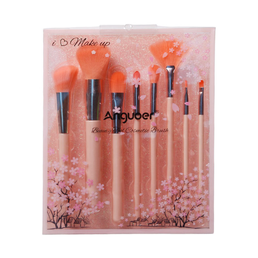MNGUOER MAKE-UP BRUSH 8PC SET YG-001