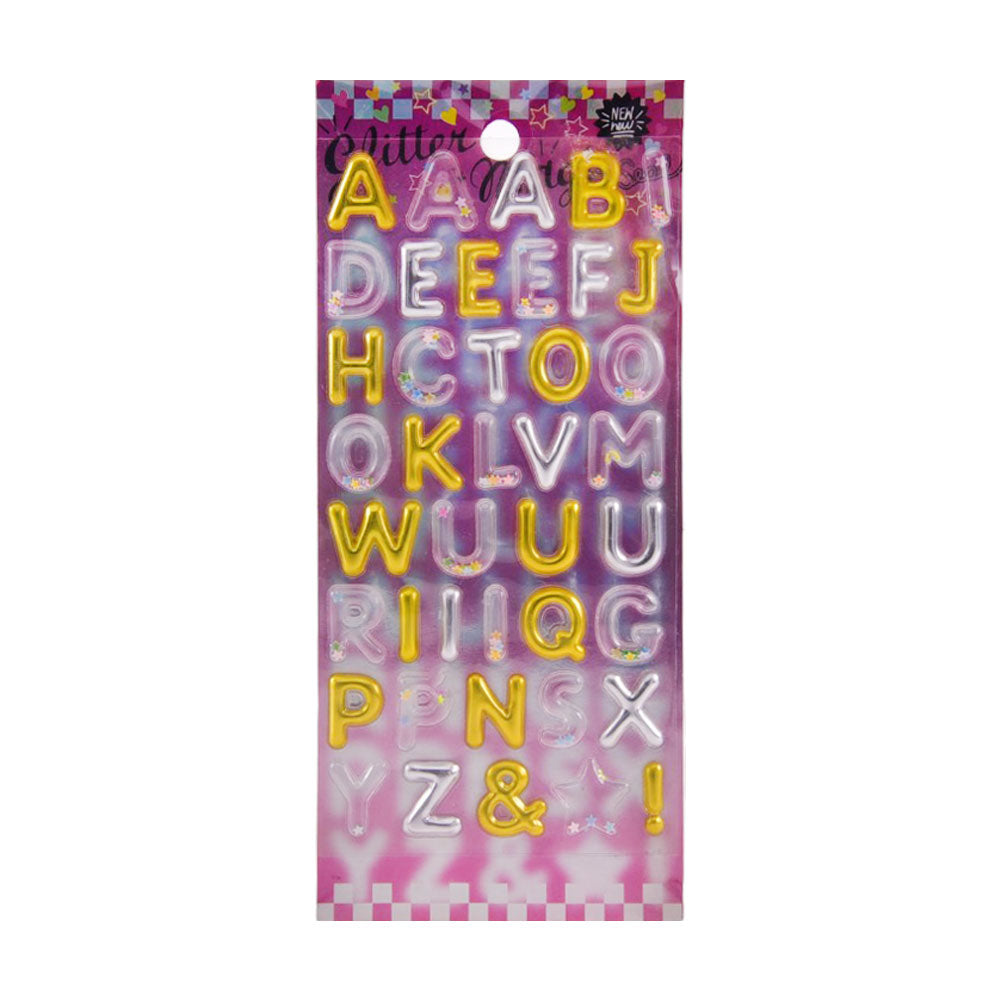 TJL-1001 GLITTER STICKERS ASST Z.B