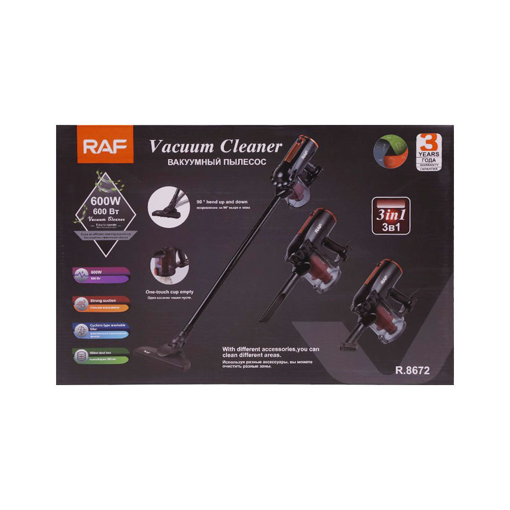 RAF VACCUM CLEANER IR R8672