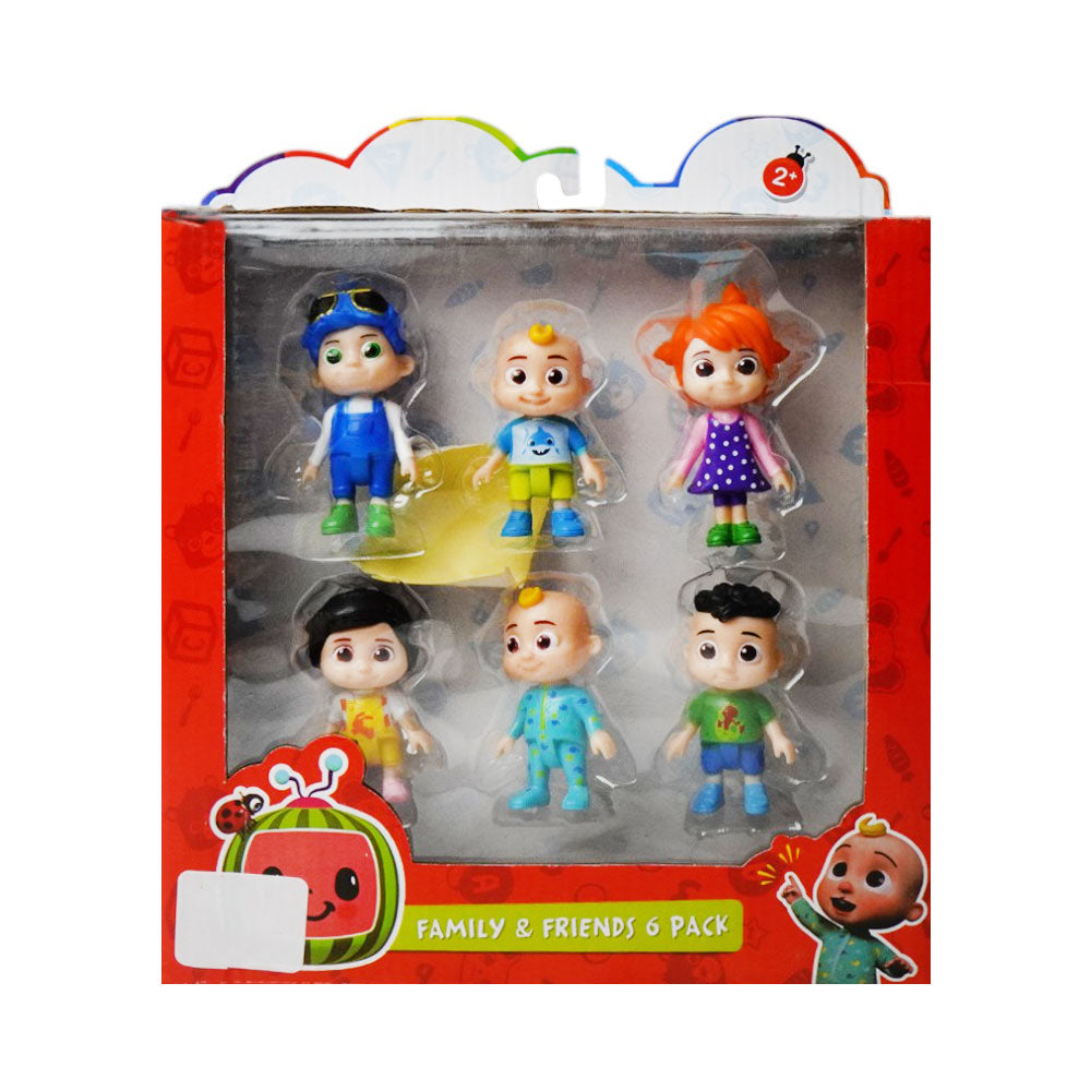 554060 COCOMELON 6PC FIGURE SET A.I