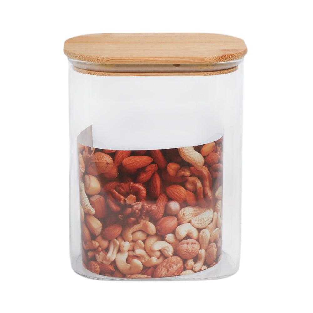 JAR ECHOU 1000ML WOODEN LID GPG38-2