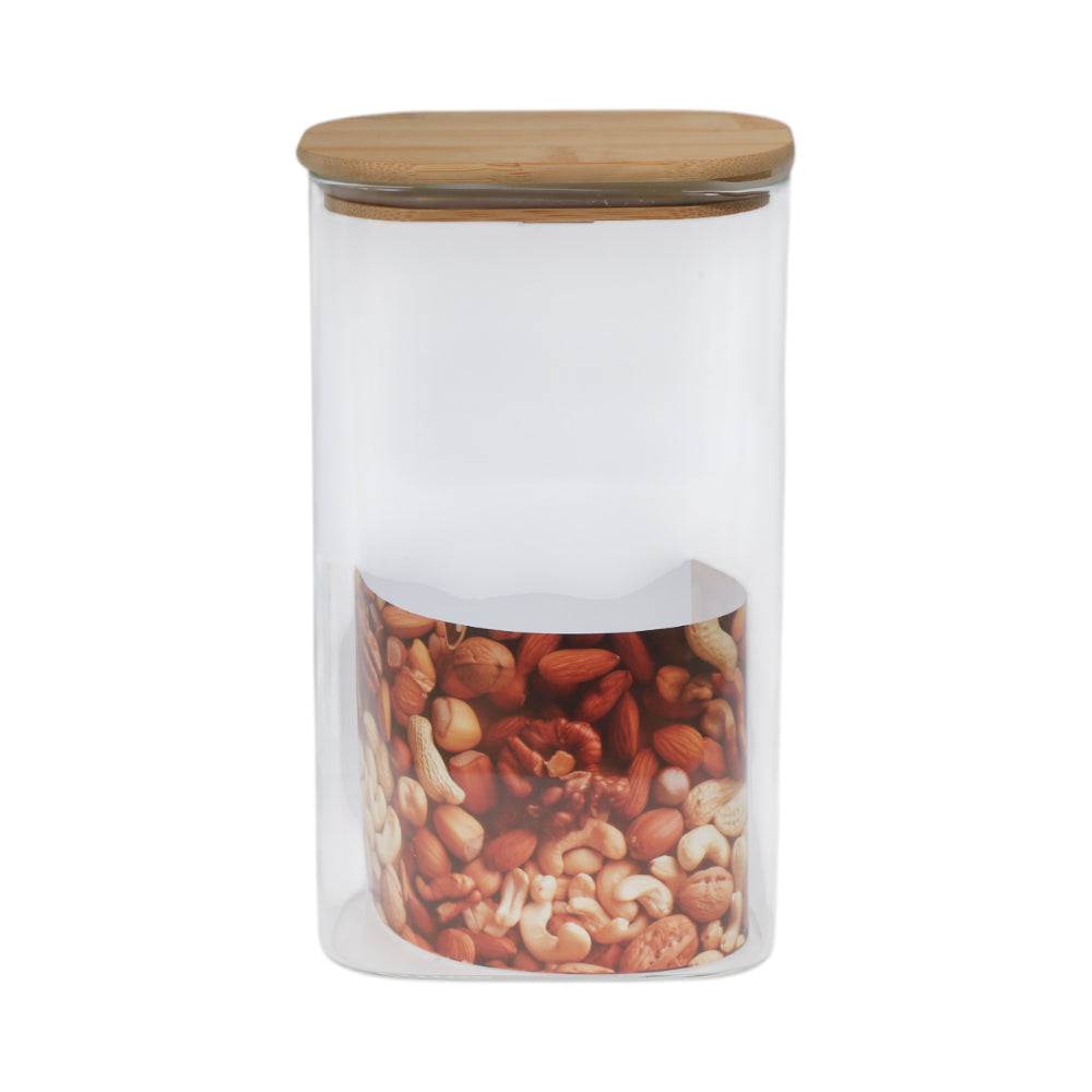 JAR ECHOU 1500ML WOODEN LID GPG38-3