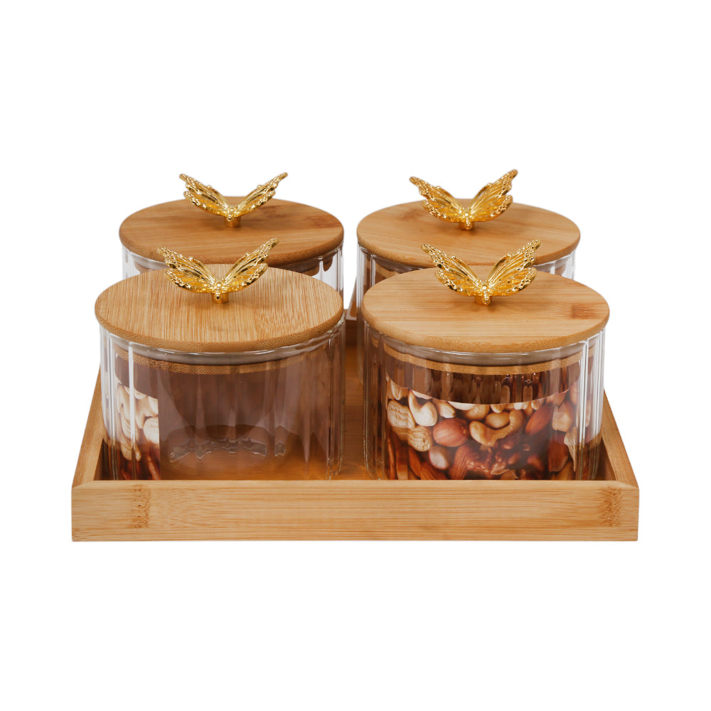 JAR SET 5PC ECHOU GPG60/L5BF