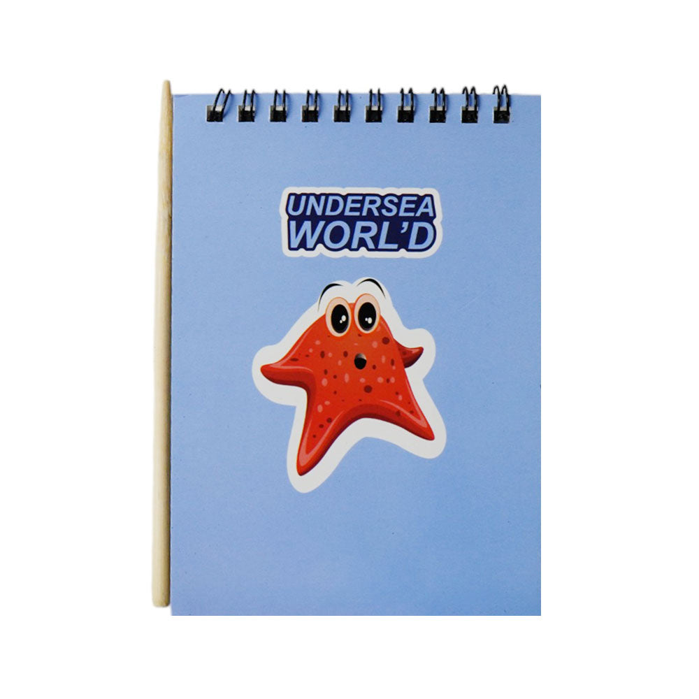 CD995 UNDERSEA WORLD SCRATCH BOOK