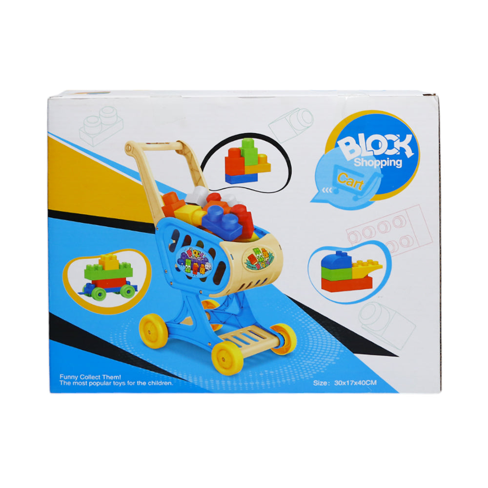 J777-76 SHOPPING CART BLOCK SET 24PCS