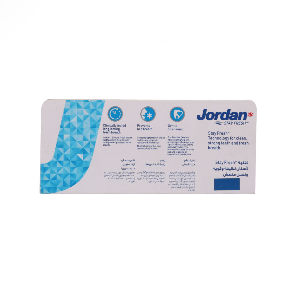 JORDAN TOOTH PASTE FRESH BREATH 75 ML
