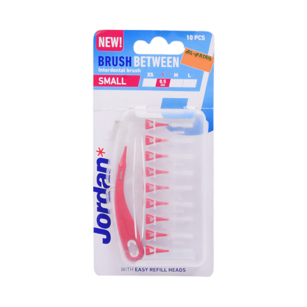 JORDAN CLINIC BRUSH BETWEEN 10PCS SMALL