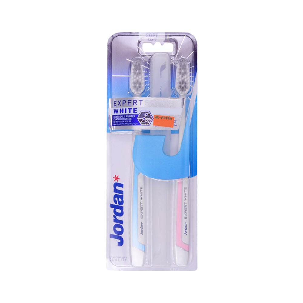 JORDAN TOOTH BRUSH CLINIC SHINY WHITE SOFT BASIC