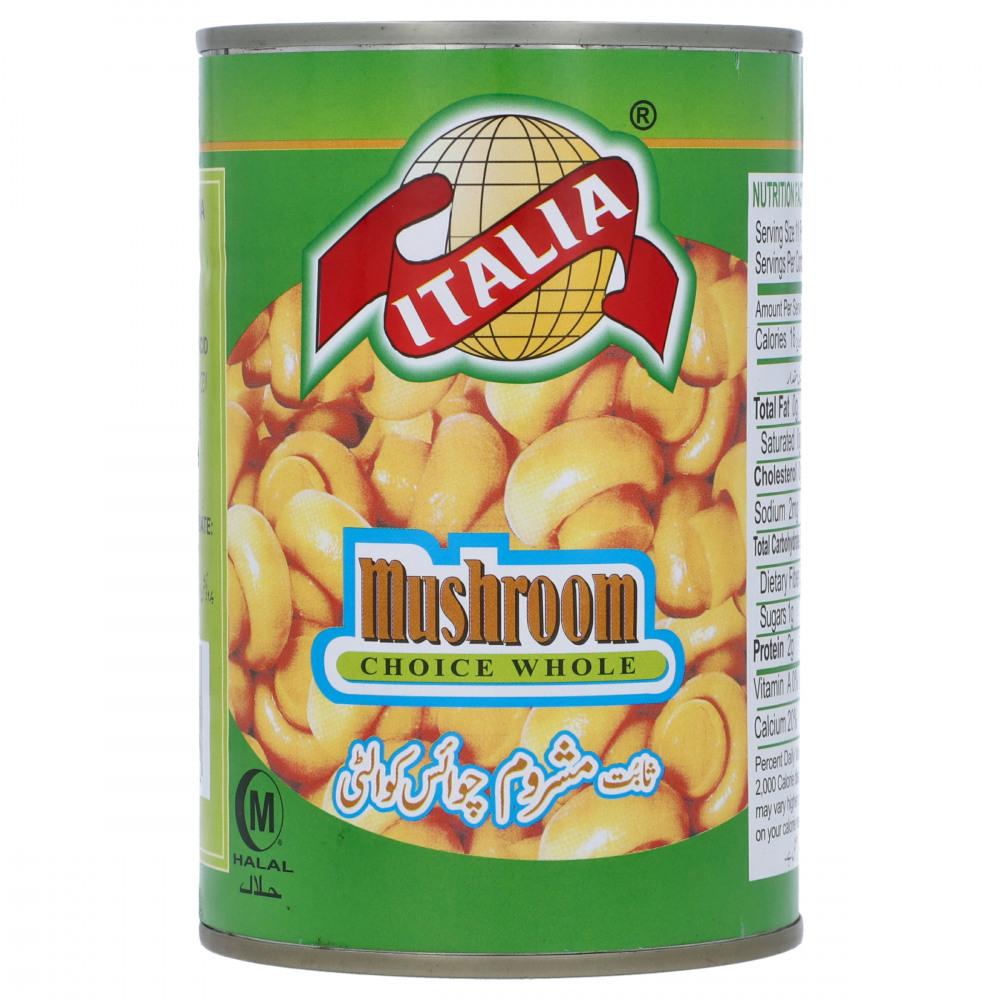ITALIA MUSHROOM CHIOCE WHOLE TIN 380 GM