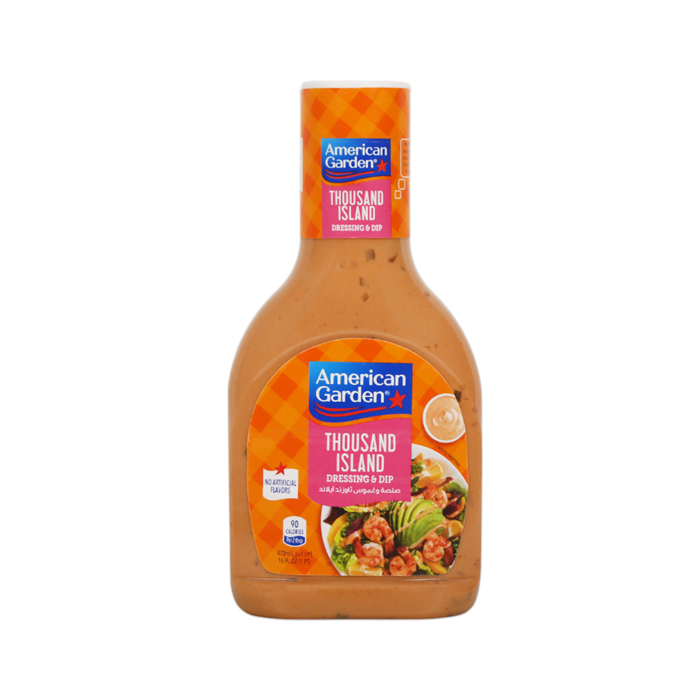 AMERICAN GARDEN DRESSING THOUSAND ISLAND 473 ML