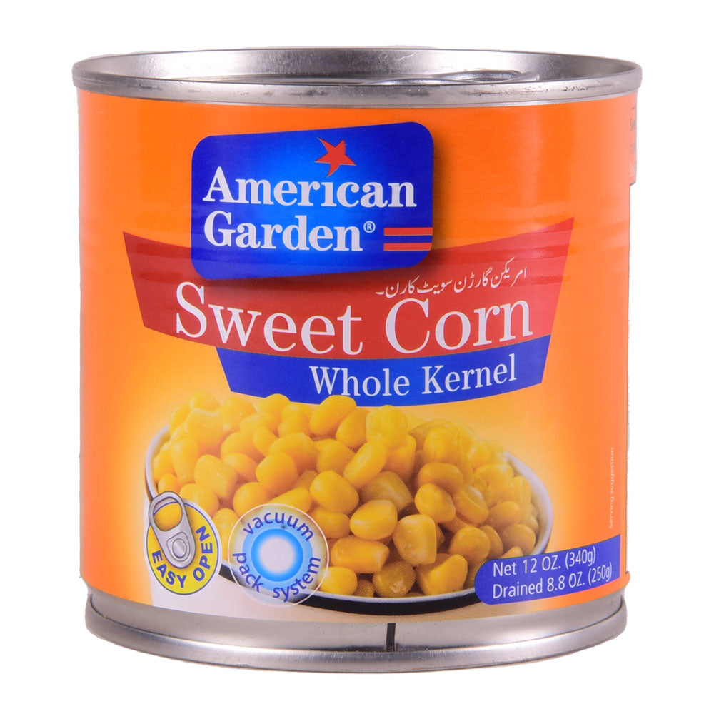 AMERICAN GARDEN SWEET CORN WHOLE KERNEL 340 GM